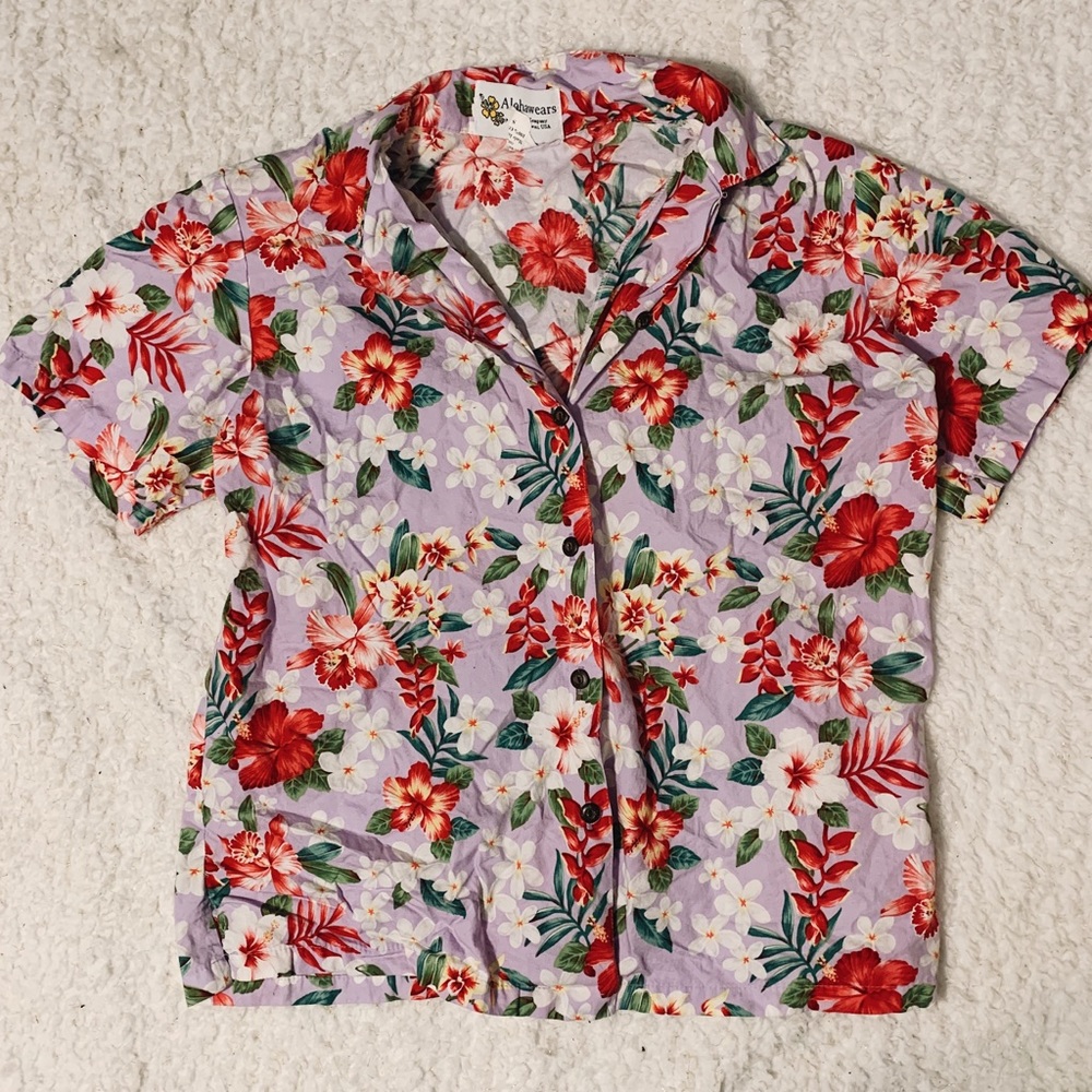 AUTHENTIC Hawaiian Button-Up Shirt
